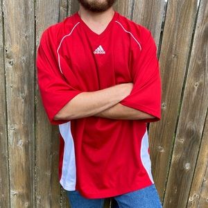 Adidas | Hipster Jersey Style Sports Shirt XXL